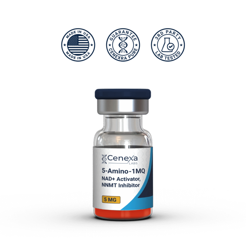 5-Amino-1MQ peptide vial – NNMT inhibitor – USA Made research grade