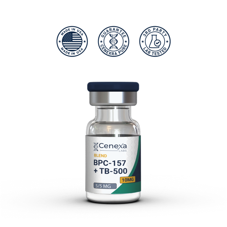 BPC-157 TB-500 peptide blend vial – USA Made research grade