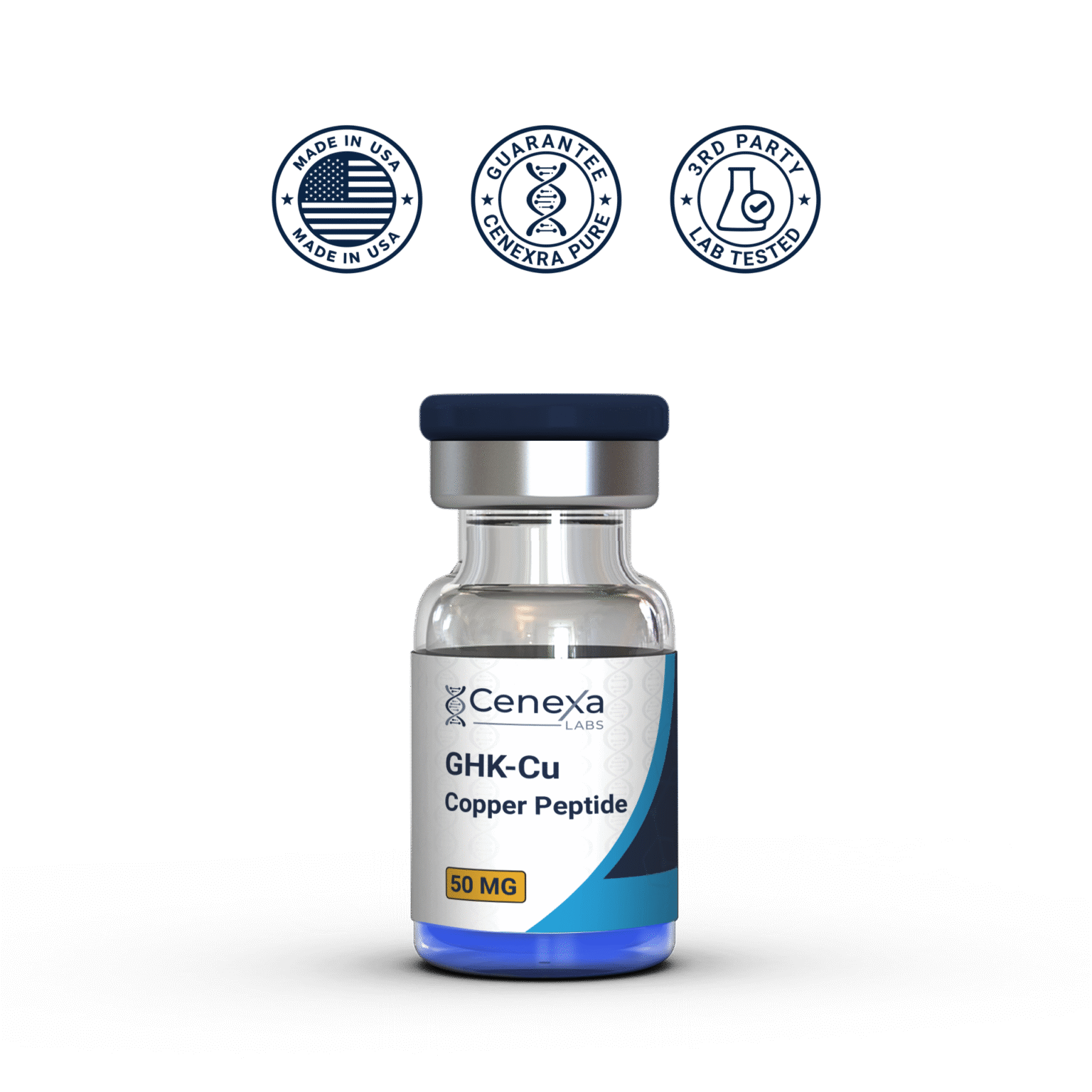 GHK-Cu Peptide | USA Made High-Purity Research Grade