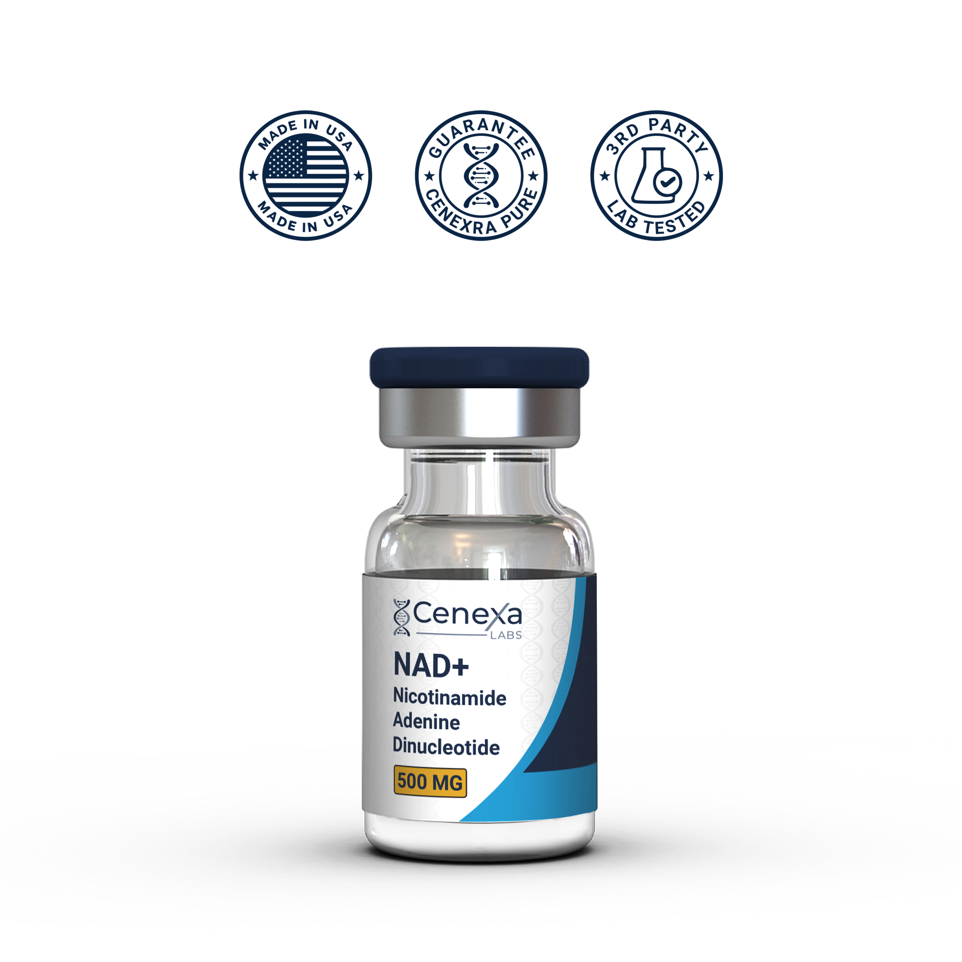 NAD+ peptide vial – nicotinamide adenine dinucleotide – USA Made