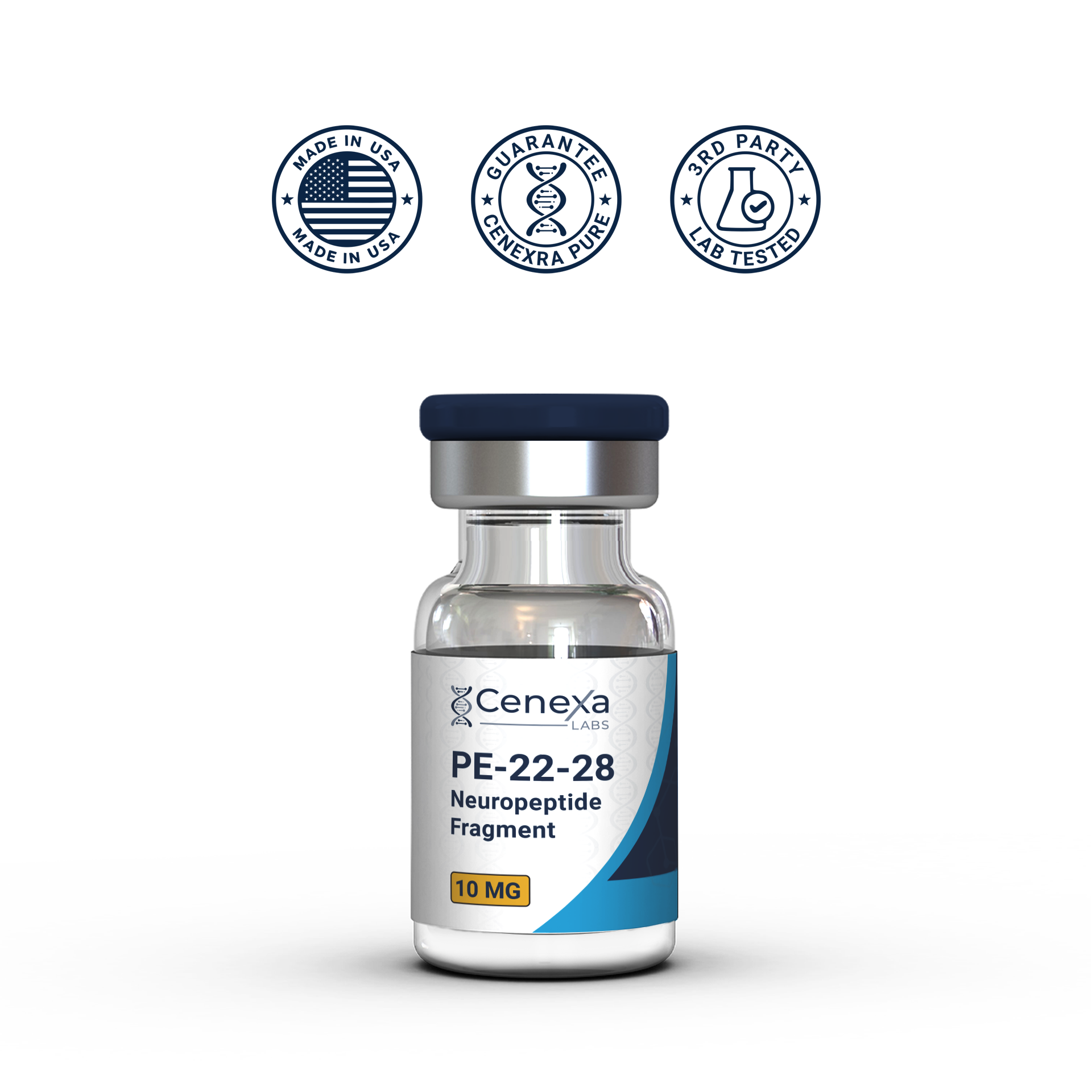 PE-22-28 peptide vial – neurogenesis research – USA Made