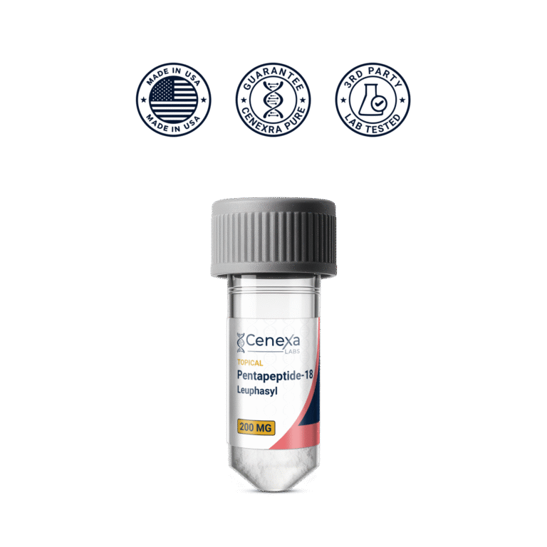 Pentapeptide-18 peptide powder – Leuphasyl topical research grade USA Made