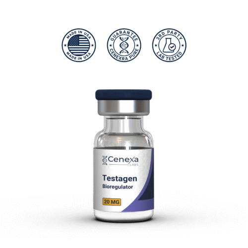 Testagen peptide vial – KEDG bioregulatory formula – USA Made