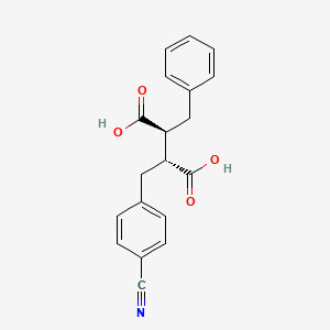 Tesofensine small molecule structure diagram showing tricyclic triple monoamine reuptake inhibitor chemical structure