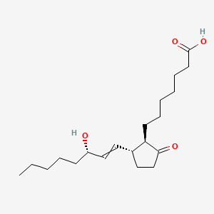 Testagen KEDG tetrapeptide molecular structure showing Lys-Glu-Asp-Gly amino acid sequence