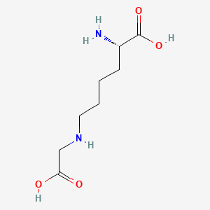 Vesugen KED tripeptide molecular structure showing lysine glutamic acid aspartic acid sequence
