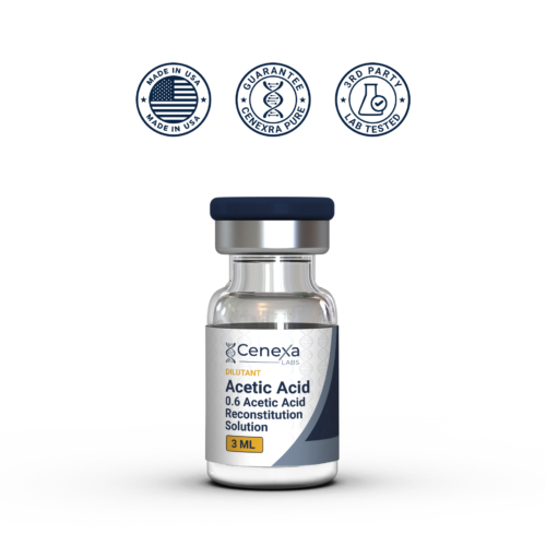 Acetic Acid .6 peptide solution 3ml