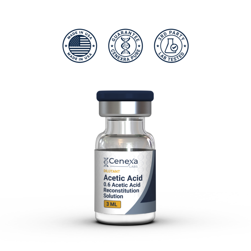 Acetic Acid .6 peptide solution 3ml